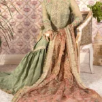 Adorable Heavy Embroidered Masoori Bridal Dress